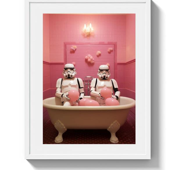 BUBBLE BATH - DOTCOM ART