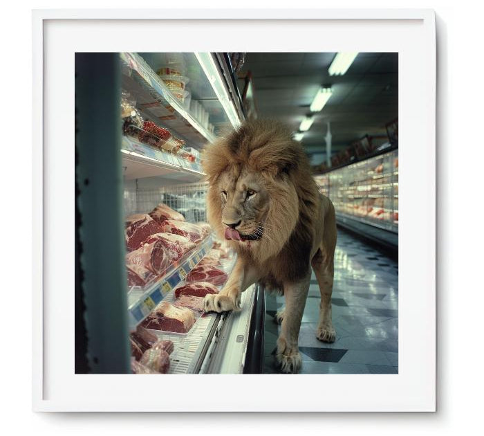 LION AISLE 1 - DOTCOM ART