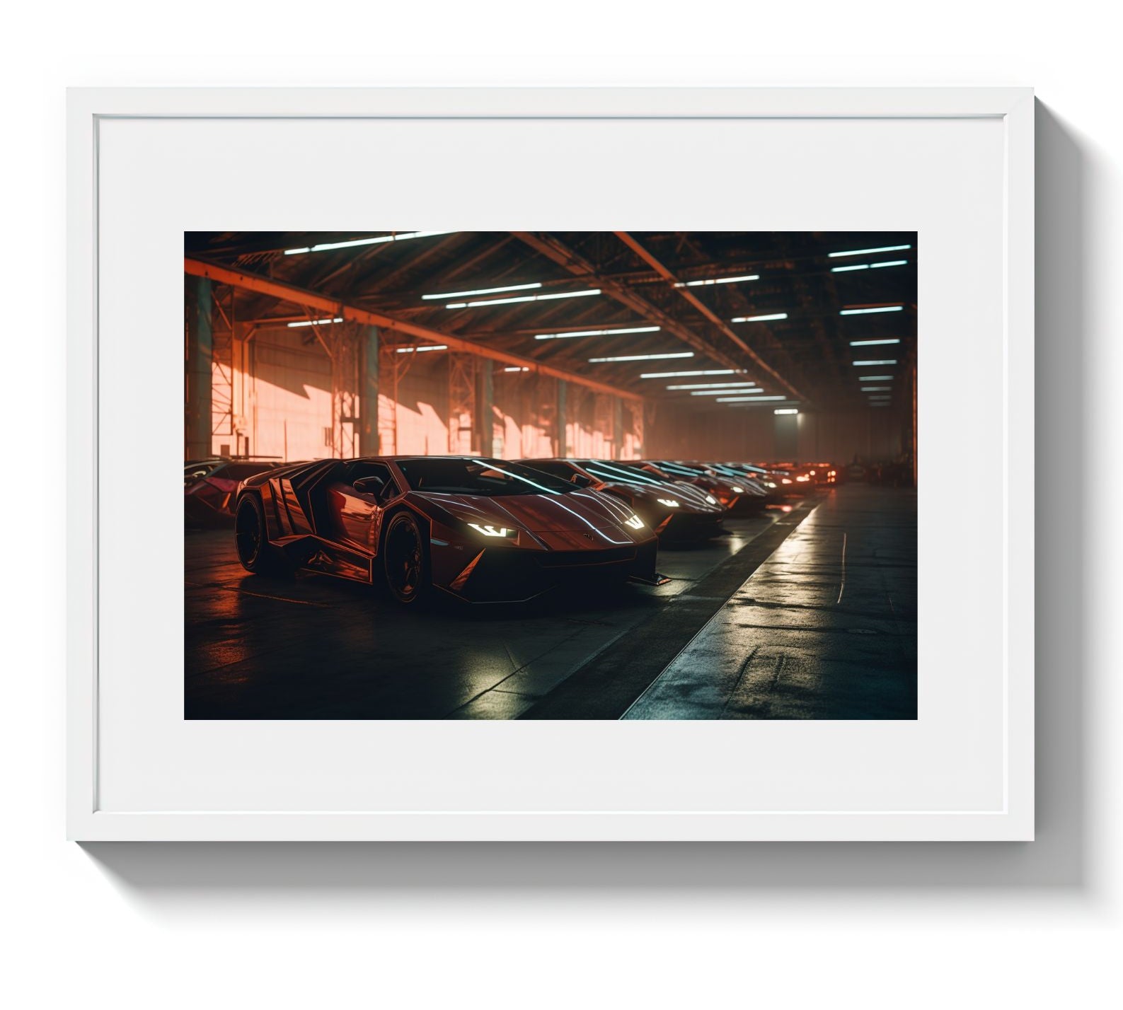 ARMY OF LAMBORGHINIS *1 - DOTCOM ART
