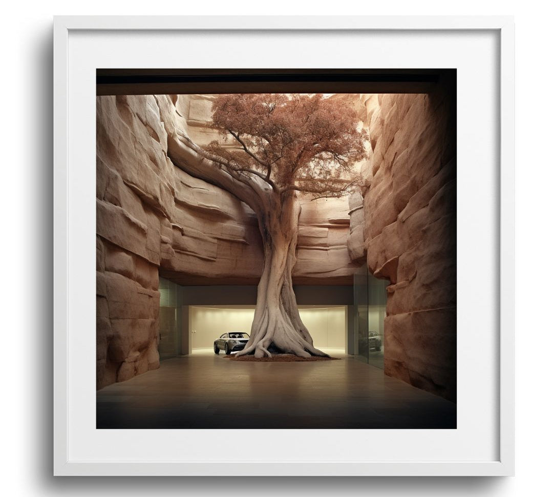 DISPLACED LUXURY VEHICLE - DOTCOM ART