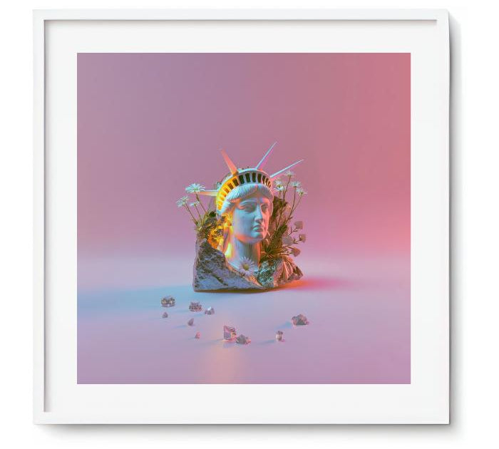 NYC LIBERTY - DOTCOM ART