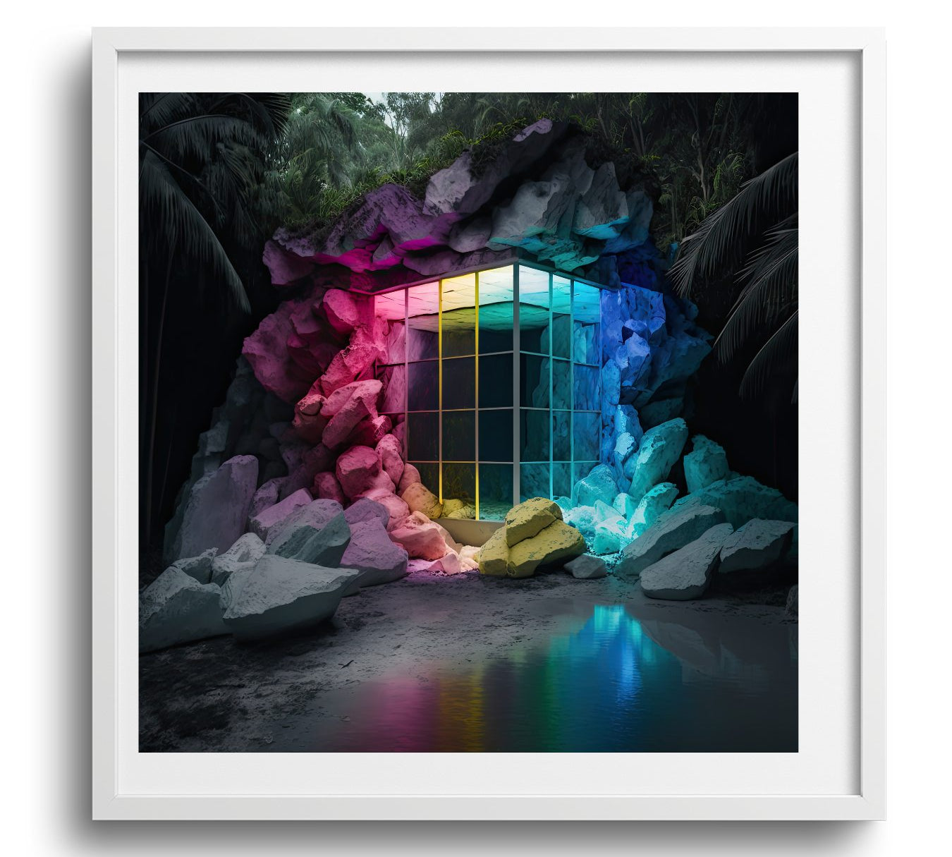 GRADIENT CAVE - DOTCOM ART