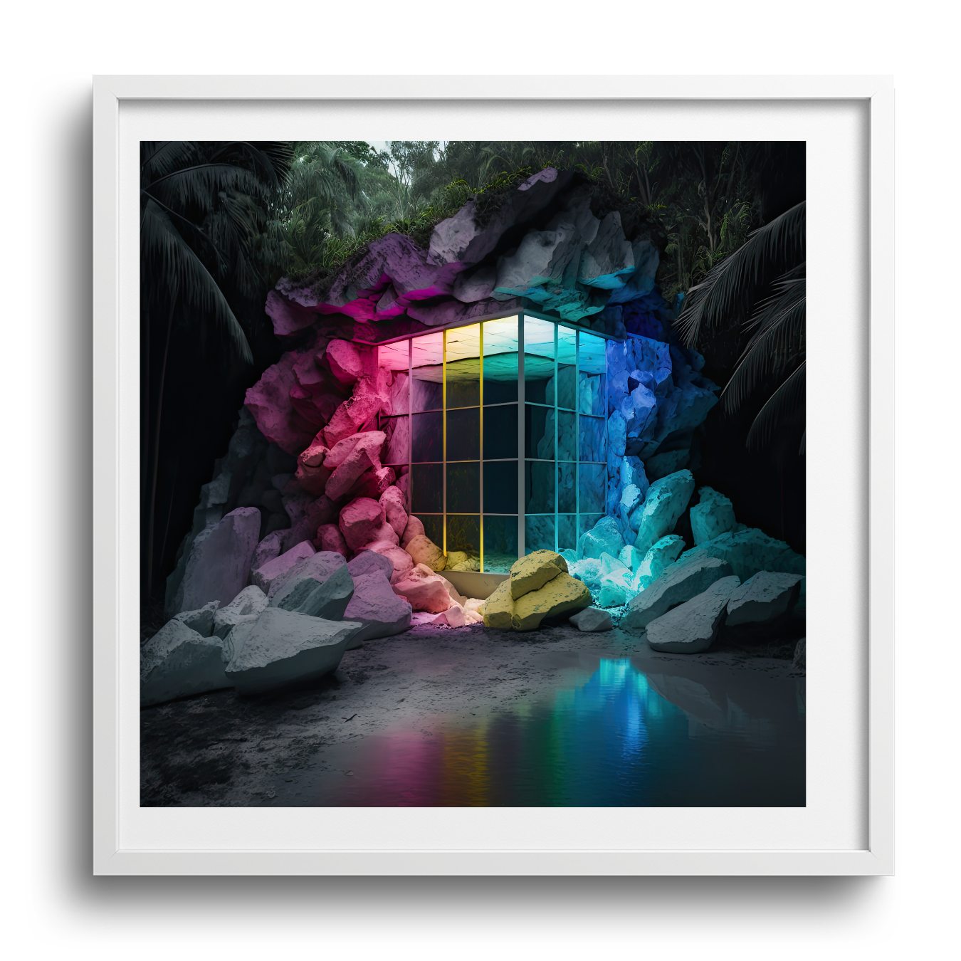GRADIENT CAVE - DOTCOM ART