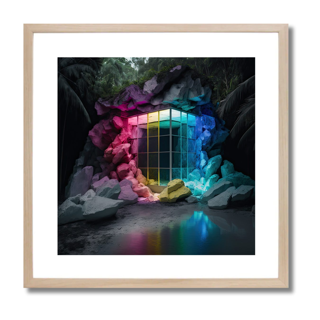 GRADIENT CAVE - DOTCOM ART