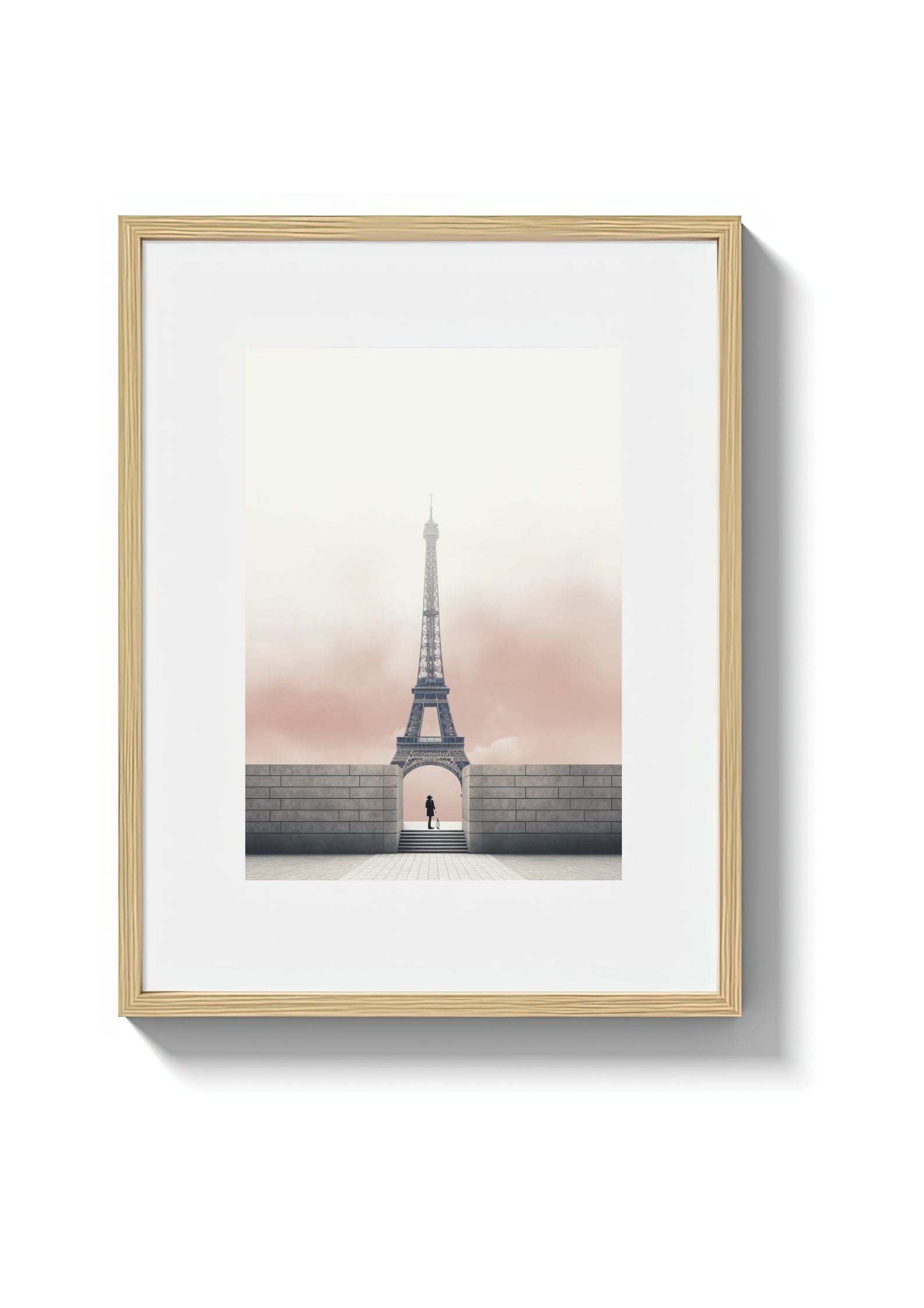 EIFFEL TOWER HAZE - DOTCOM ART