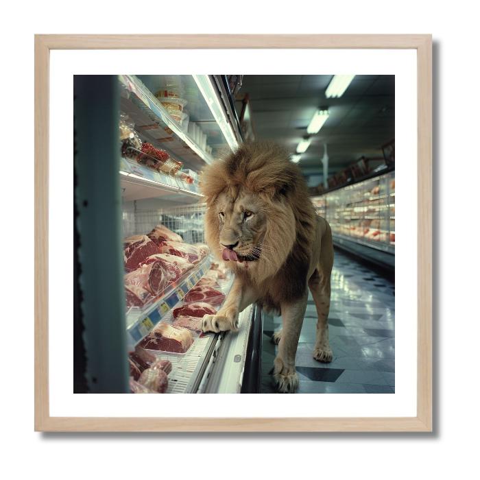 LION AISLE 1 - DOTCOM ART