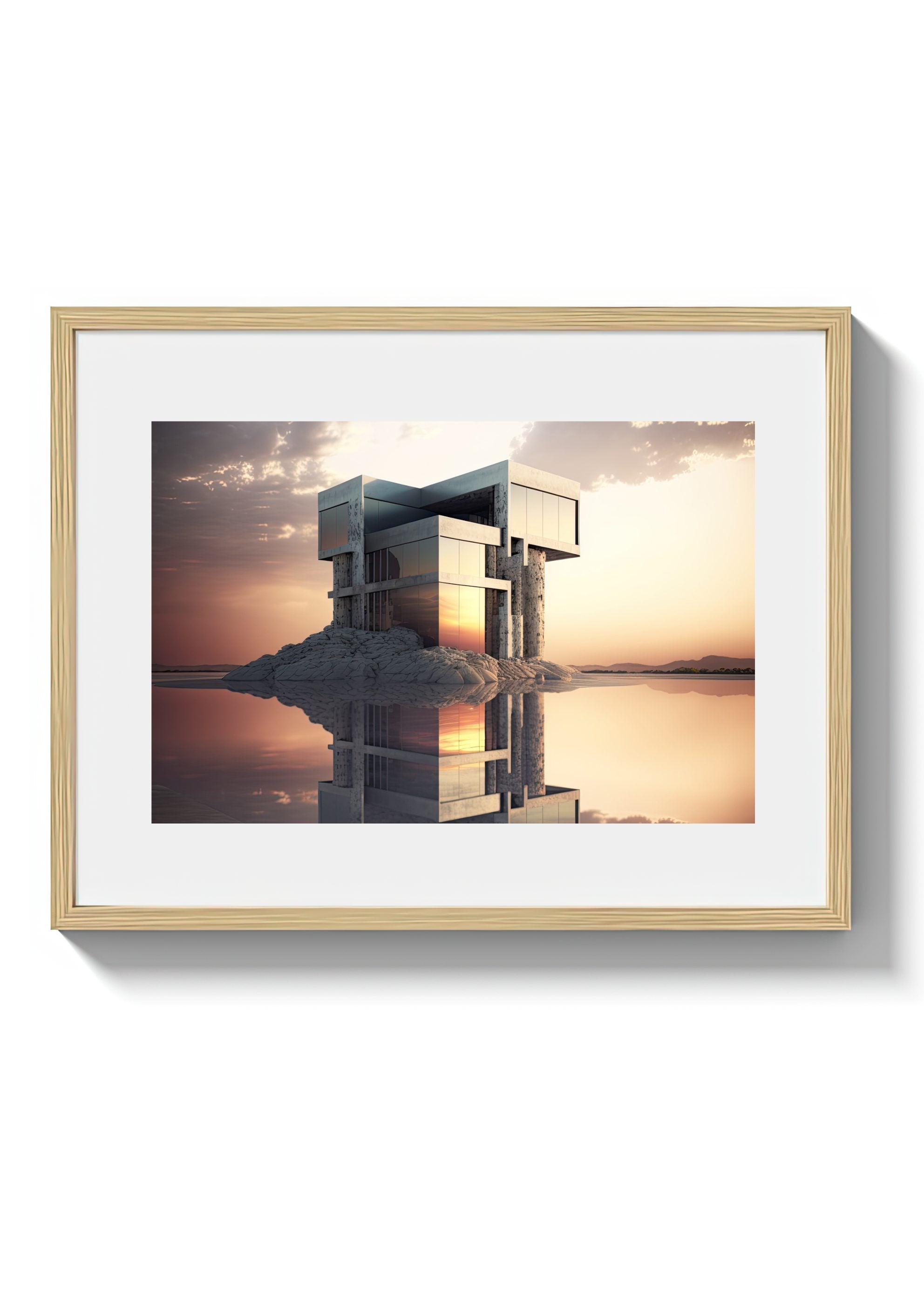 SUNSET ON STILTS *1 - DOTCOM ART