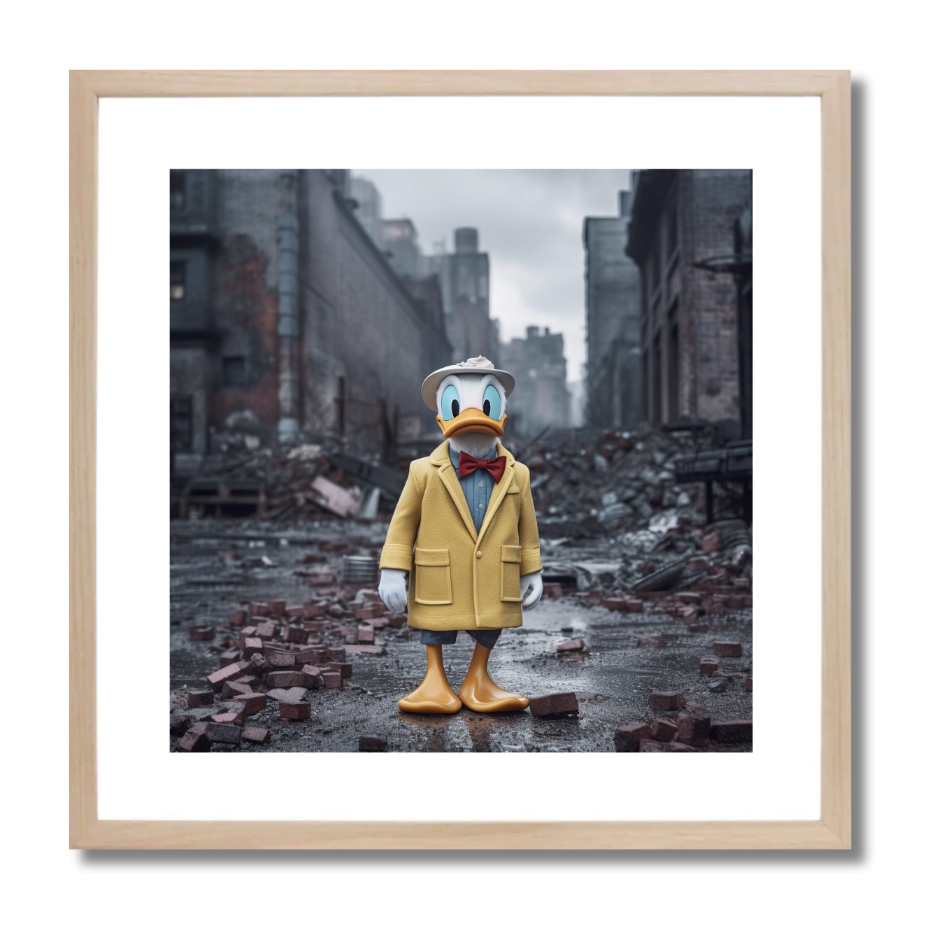 DONALD IN WARTIME - DOTCOM ART