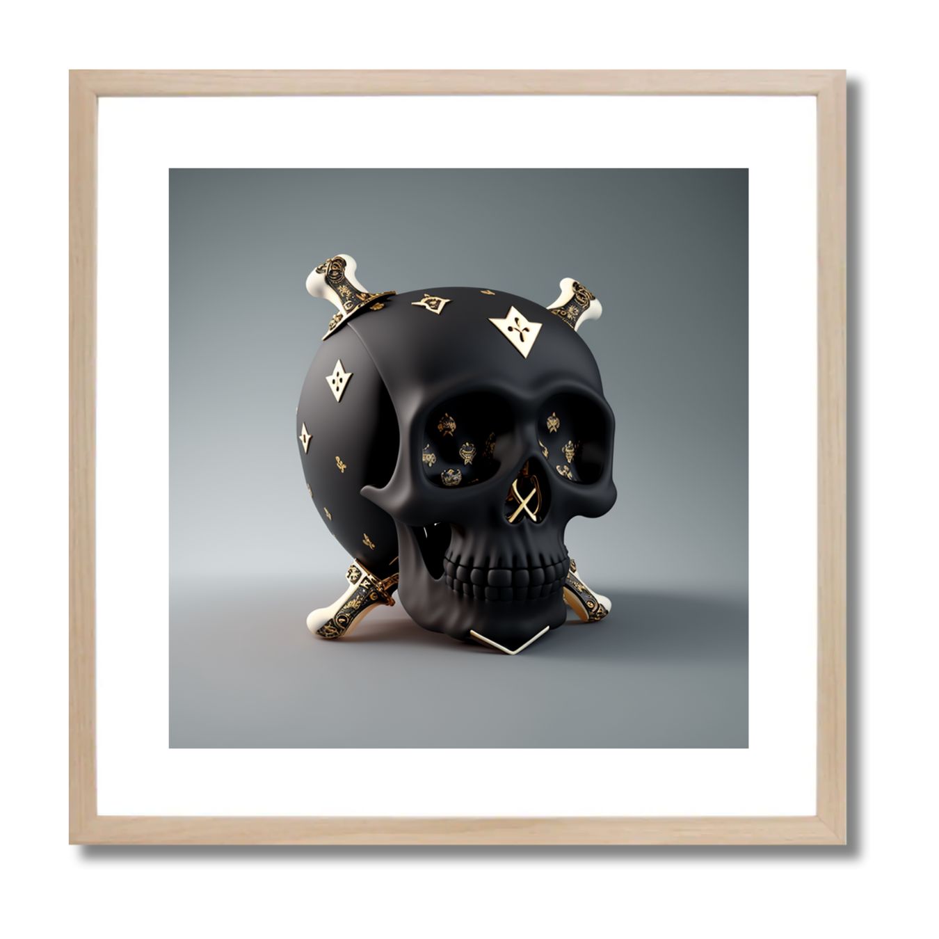 LV LUXE SKULL *1 - DOTCOM ART