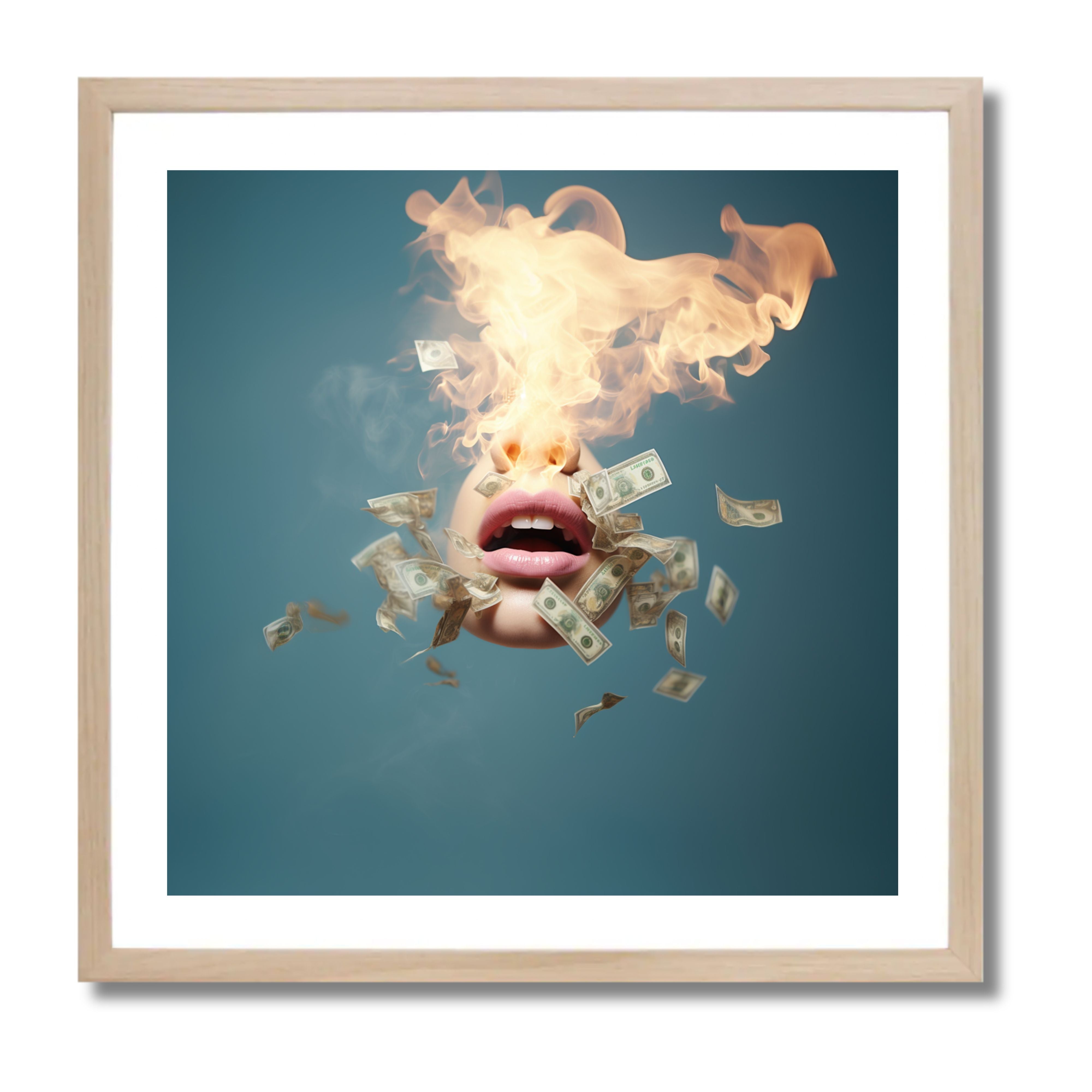 MONEY TO BURN - DOTCOM ART