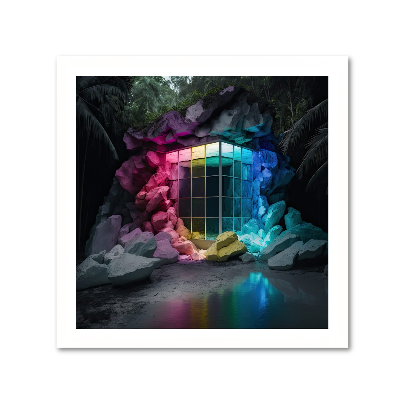 GRADIENT CAVE - DOTCOM ART