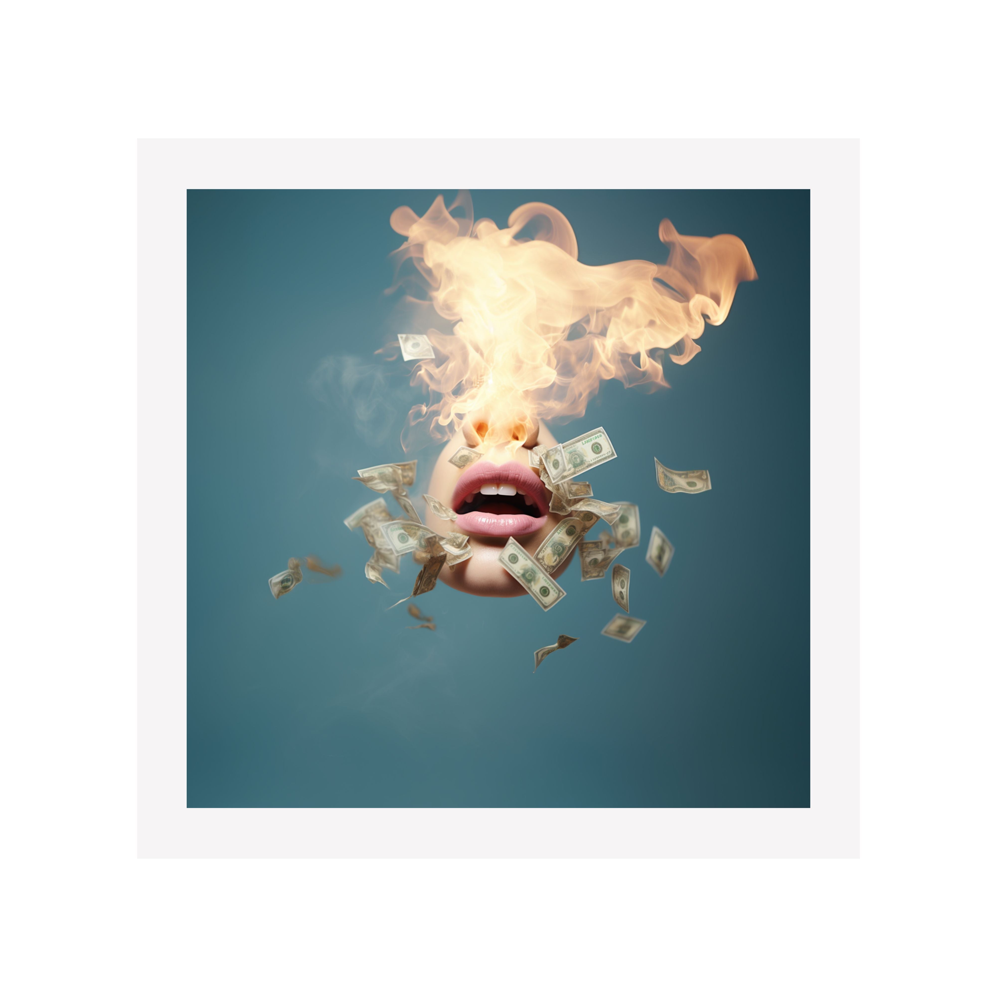 MONEY TO BURN - DOTCOM ART