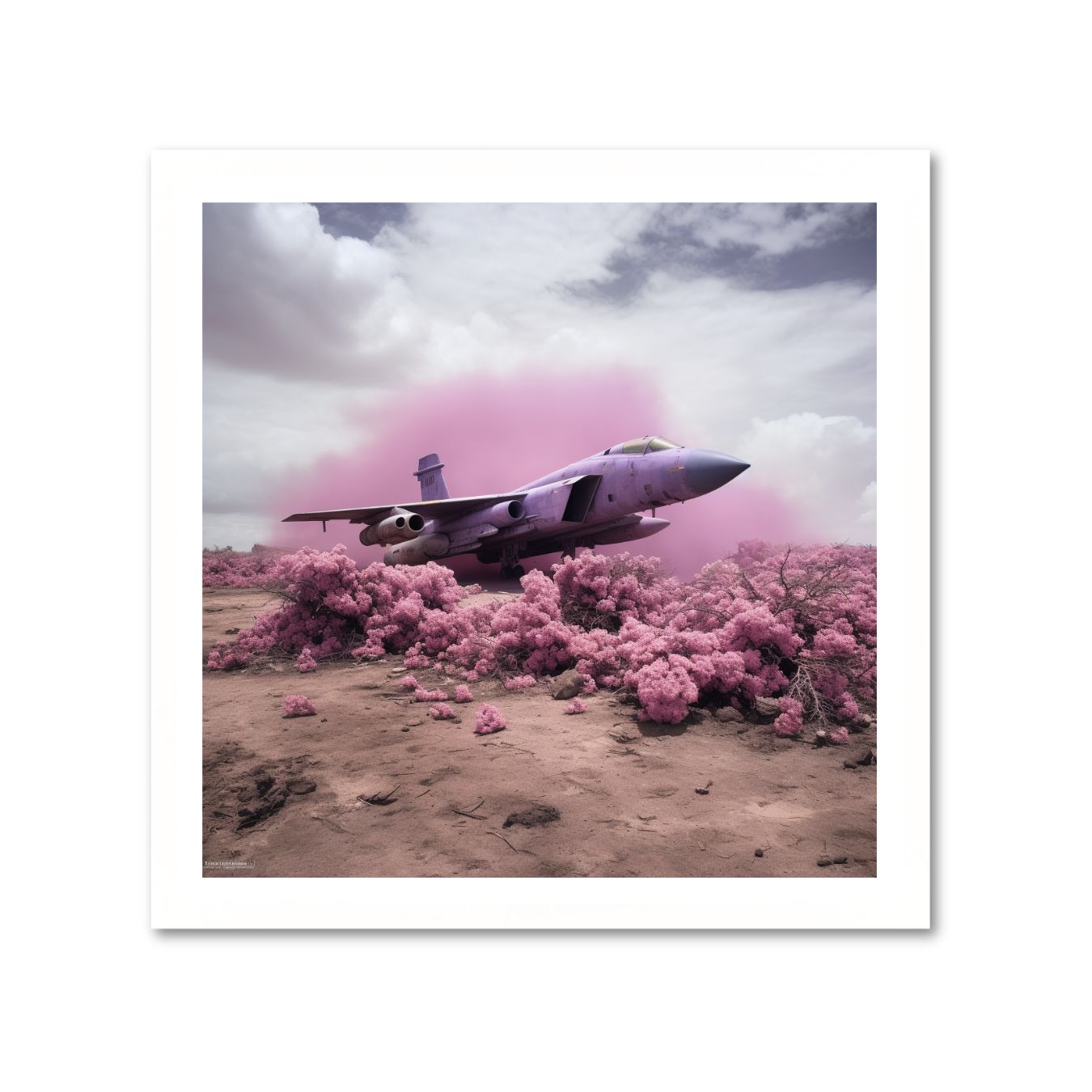 FLOWER LANDING - DOTCOM ART