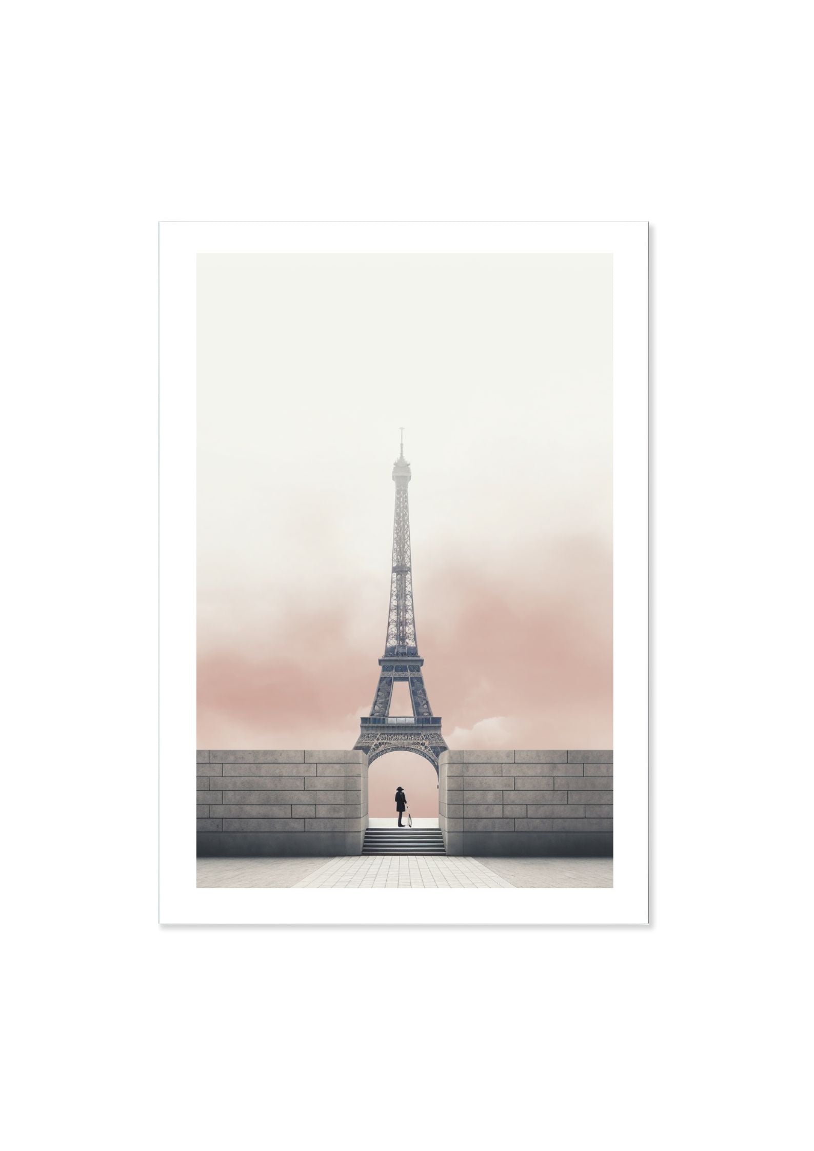 EIFFEL TOWER HAZE - DOTCOM ART