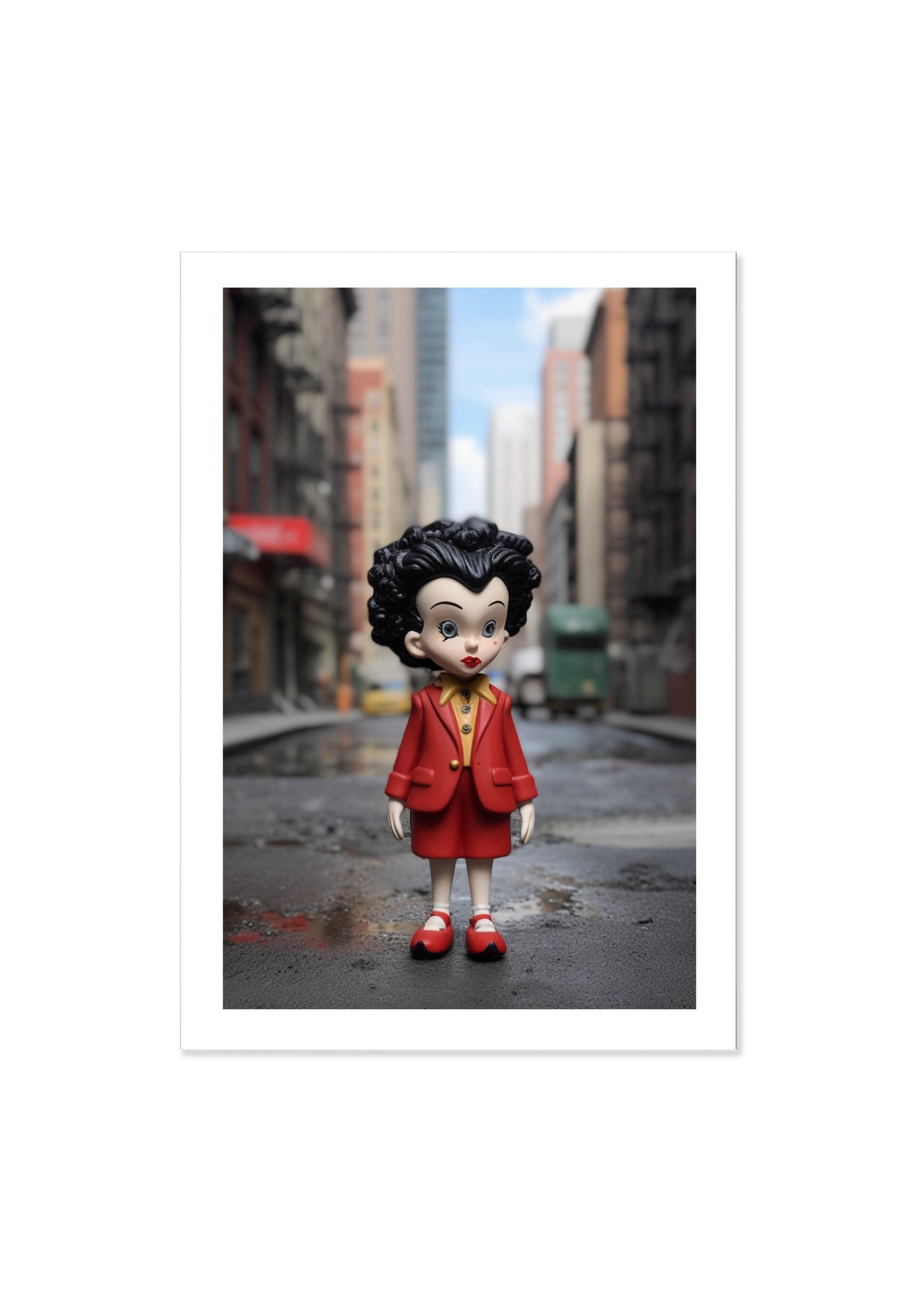 BETTY IN BROADWAY - DOTCOM ART