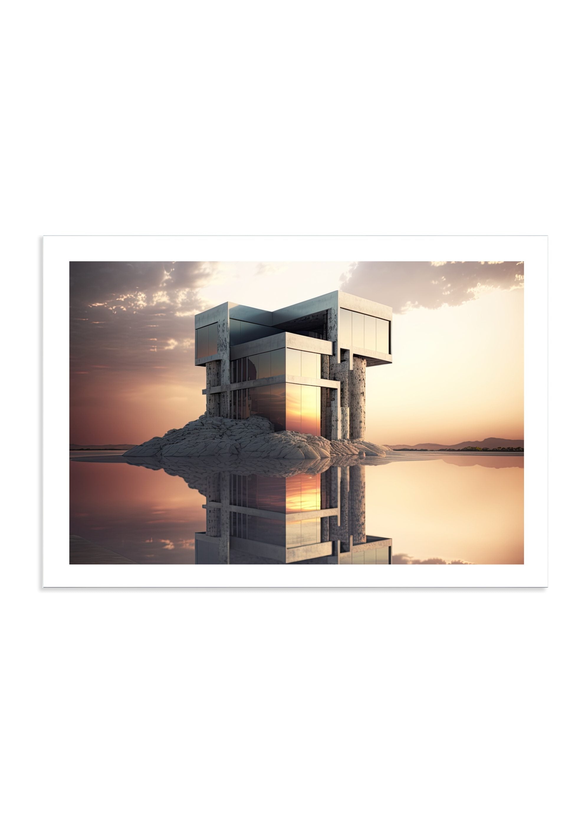 SUNSET ON STILTS *1 - DOTCOM ART
