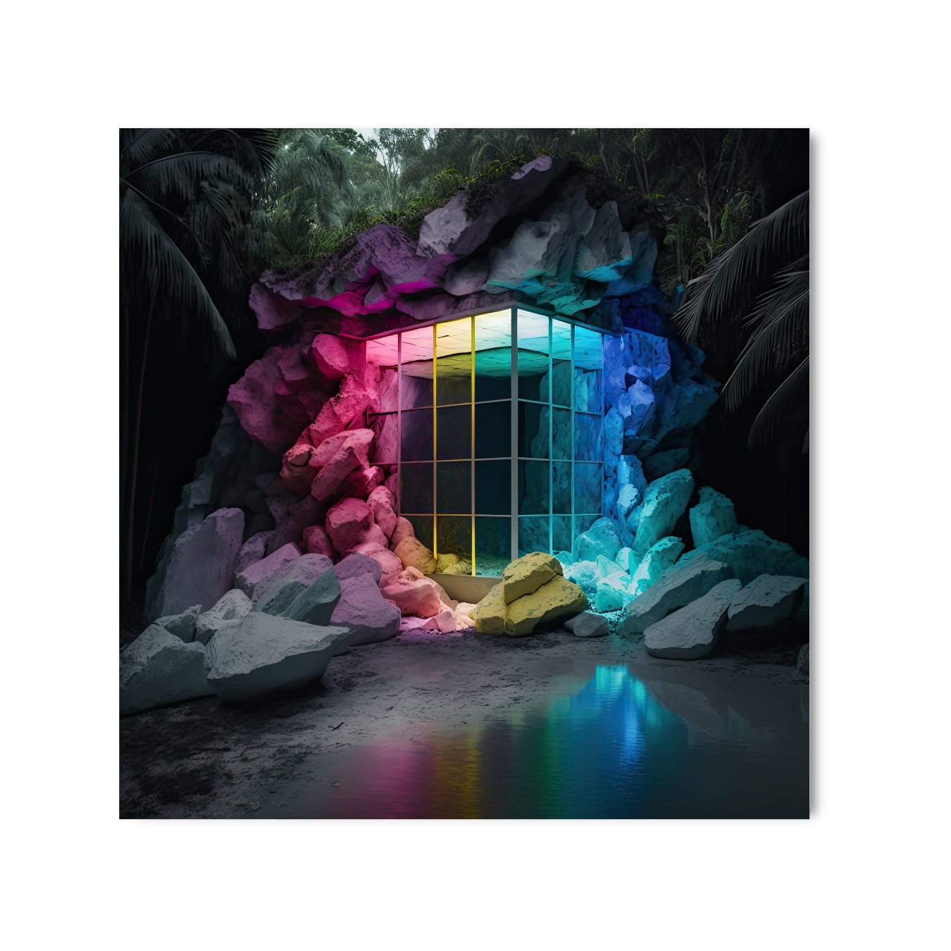 GRADIENT CAVE - DOTCOM ART