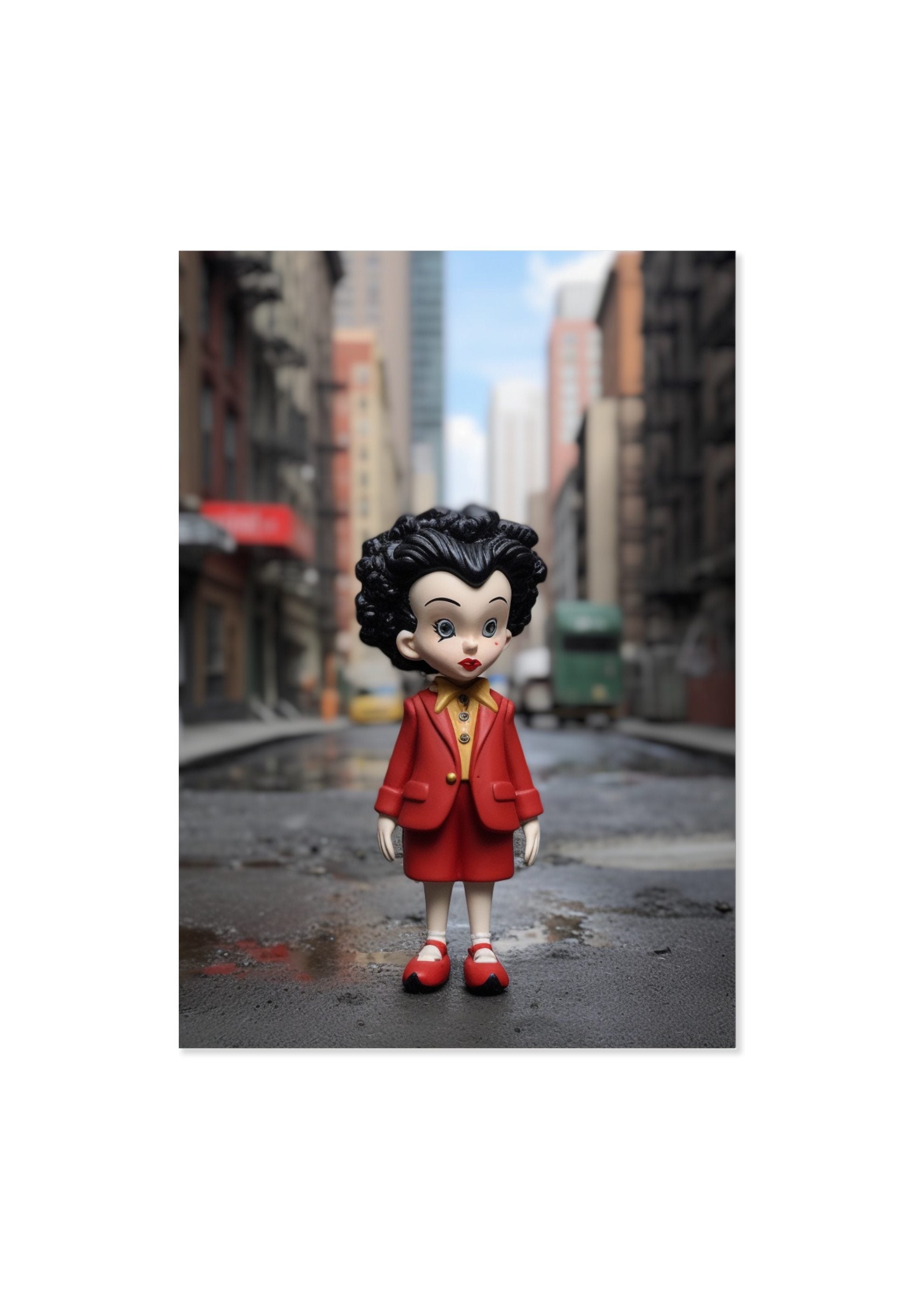 BETTY IN BROADWAY - DOTCOM ART