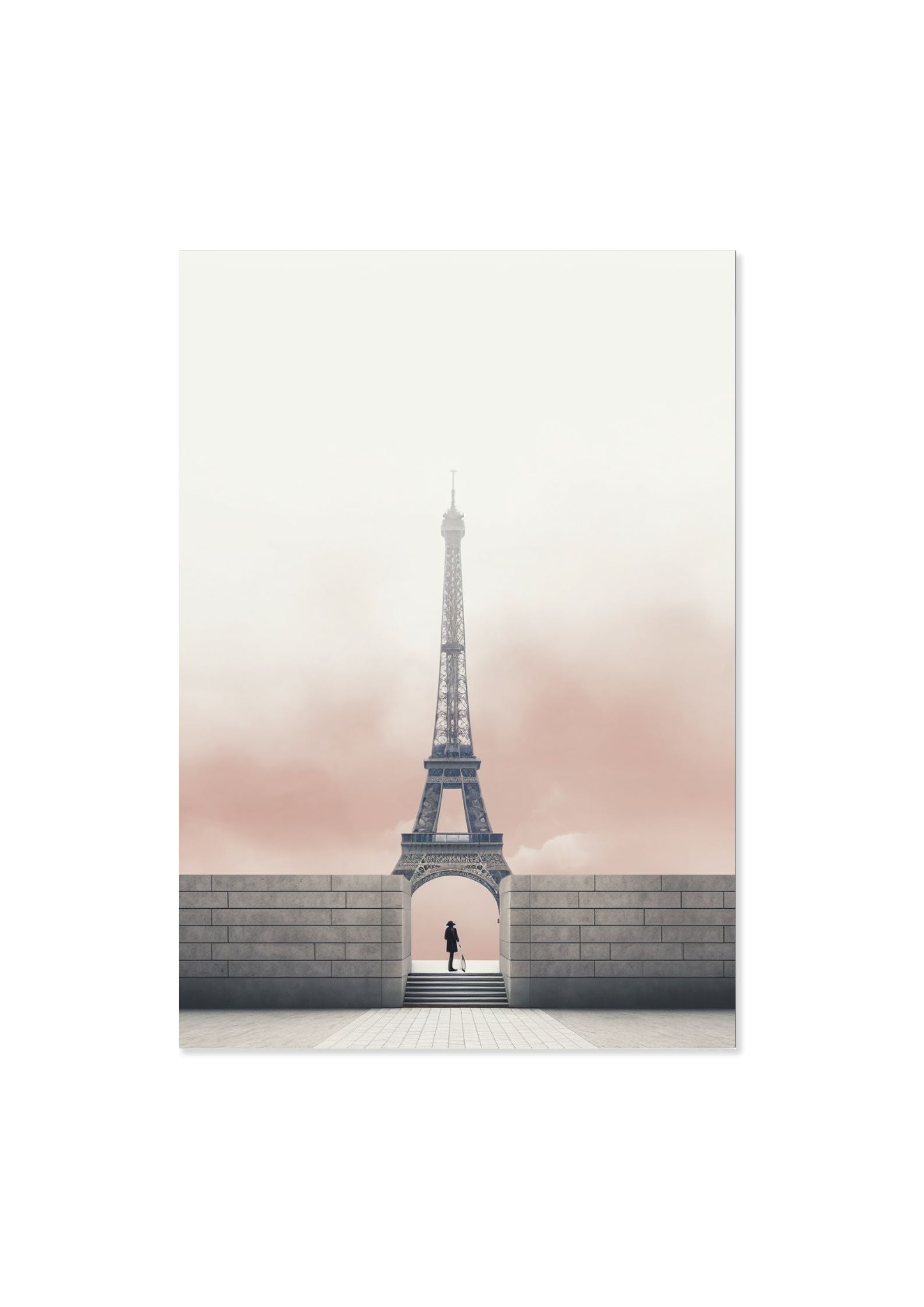 EIFFEL TOWER HAZE - DOTCOM ART