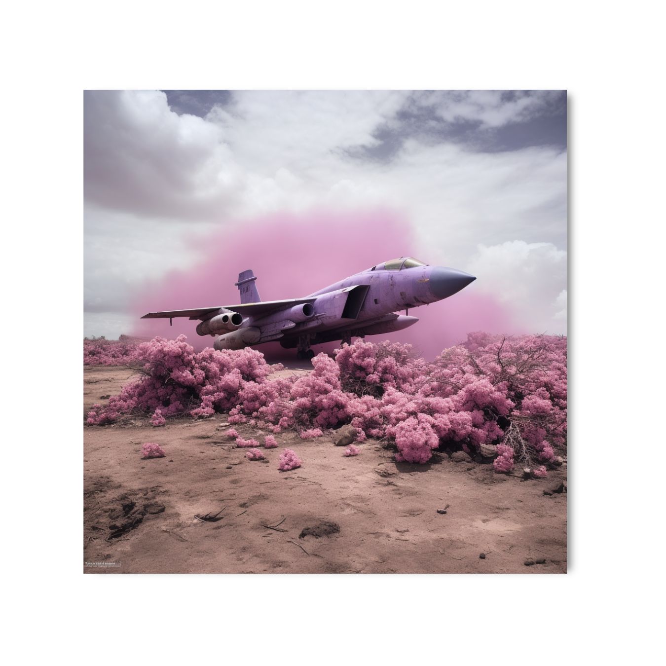 FLOWER LANDING - DOTCOM ART