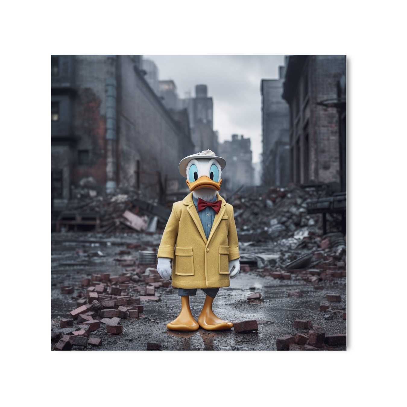DONALD IN WARTIME - DOTCOM ART