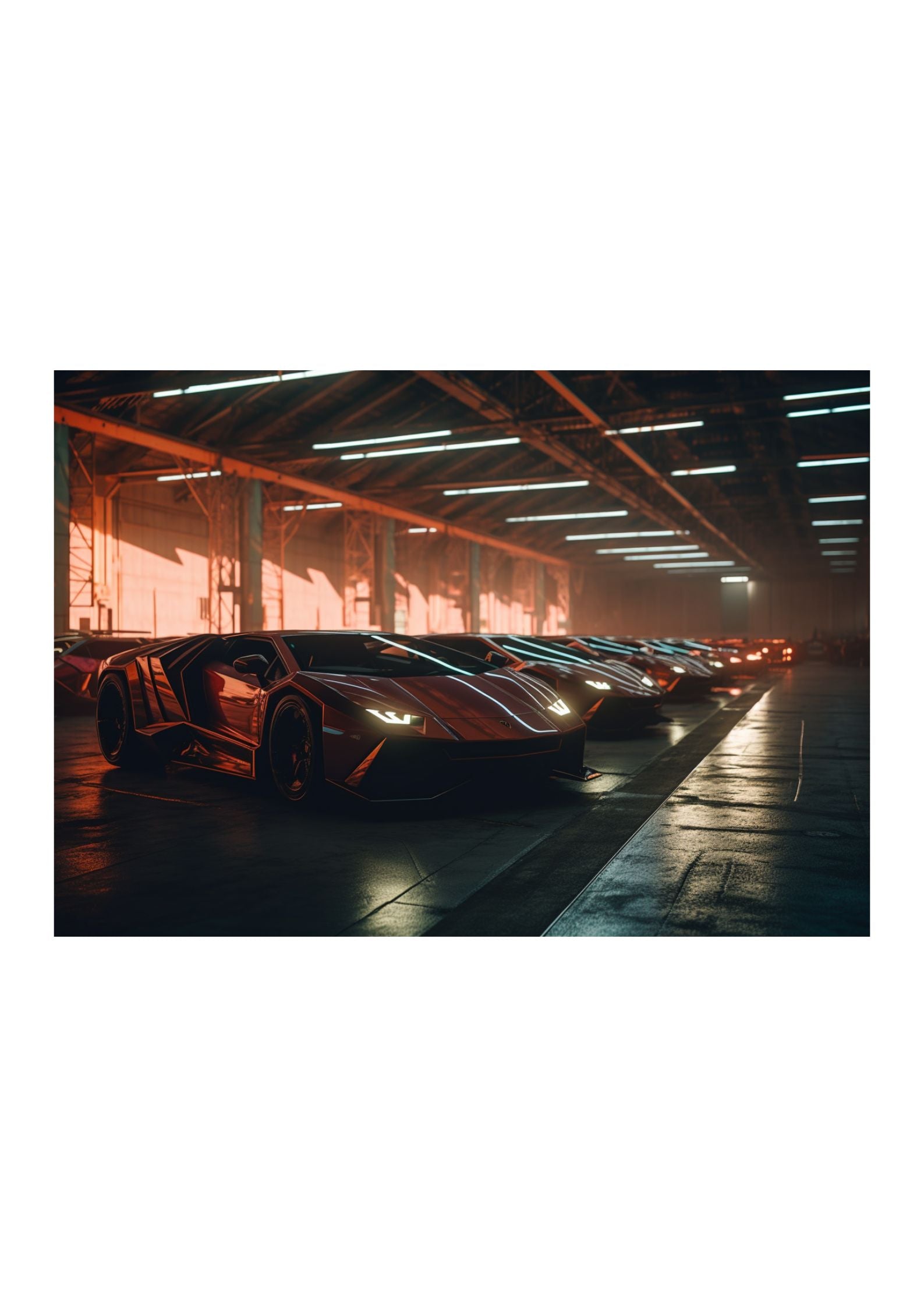 ARMY OF LAMBORGHINIS *1 - DOTCOM ART