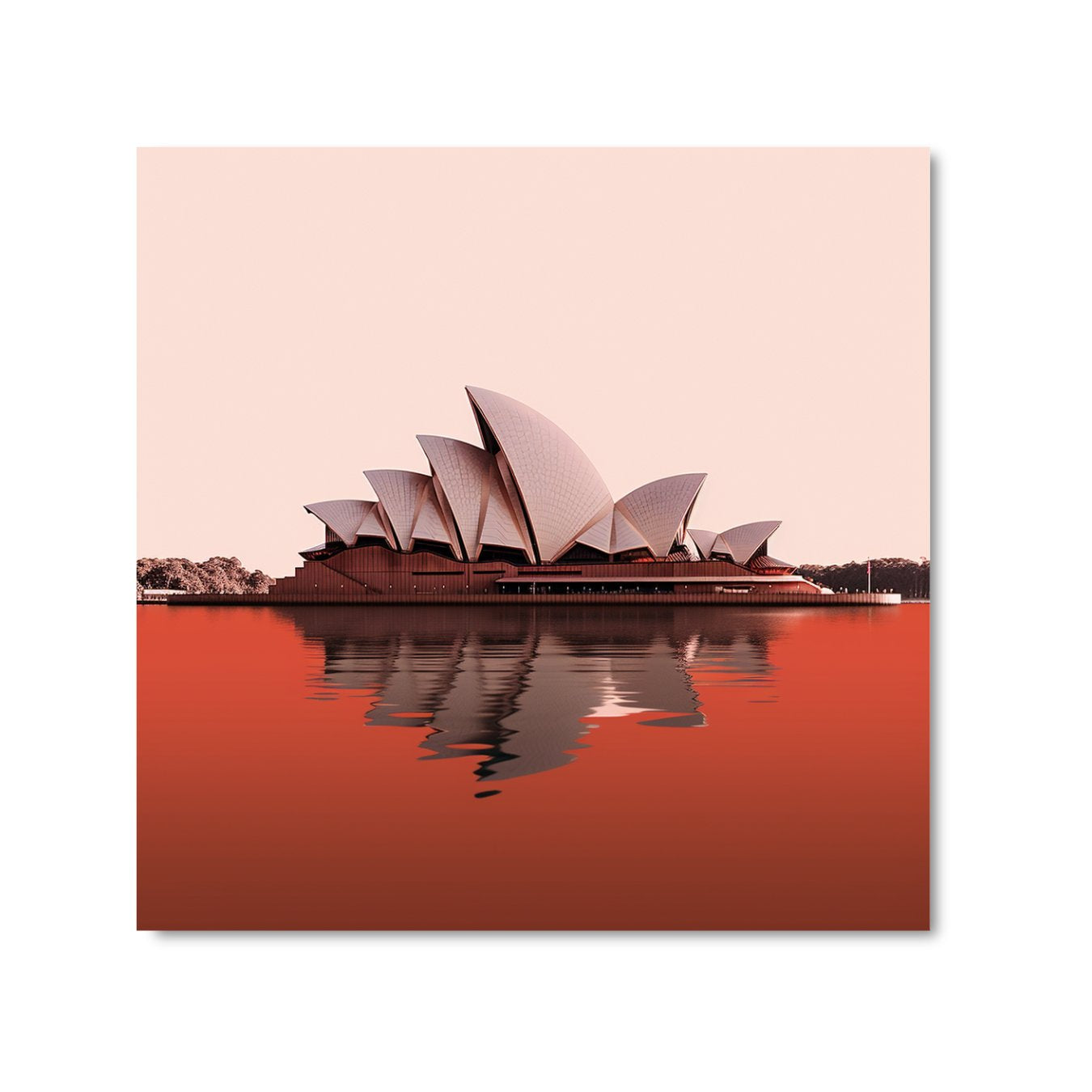 HARBOUR REFLECTIONS - DOTCOM ART